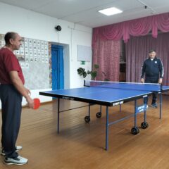 турнир по настольному теннису, посвящённый Дню пожилых людей