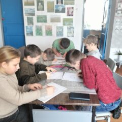 мастер-класс портрет "Моя мама"