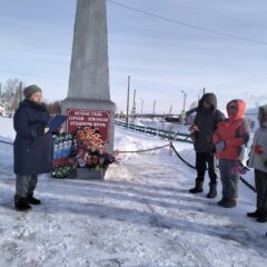 Митинг, посвященный выводу российских войск из республики Афганистан.